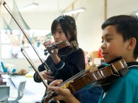 Participants in the MSO's Pizzicato Effect