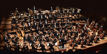 Orchestra on stage Orchestra on stage